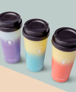 LHC4151 - Bình giữ nhiệt Lock&Lock Two-tone Clip 540ml - 3 Màu ( Màu tím&xanh, Màu xanh mint&vàng, Màu cam/đỏ&vàng ) - LocknLock Online