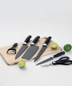 Alternative view of CKK103S6 - Bộ dao 6 món- Màu đen