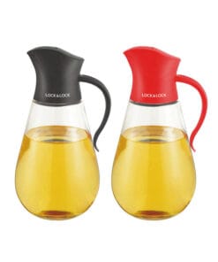 CKO101 - Bình đựng dầu với nắp mở tự động Lock&Lock 550ml - 2 Màu ( Màu đen, Màu đỏ )