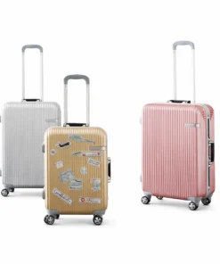 LTZ925-LTZ926-LTZ927 - Vali du lịch LUXURY Travel Zone Lock&Lock - ABS, có khóa TSA, 20 inch - 3 Màu ( Màu Vàng, Màu Hồng, Màu Sliver ) - LocknLock Online