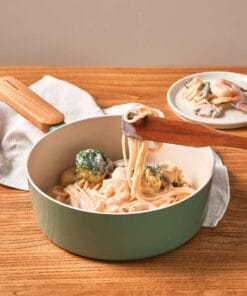 Alternative view of Chảo chống dính LocknLock Suit Sage IH phủ sứ ceramic dùng được bếp từ, bếp gas, bếp hồng ngoại và bếp điện