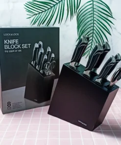 CKK803 - Bộ Dao 8 Món Lock&Lock (5 dao, 1 kéo, 1 đồ mài, 1 hộp đựng dao) - LocknLock Online